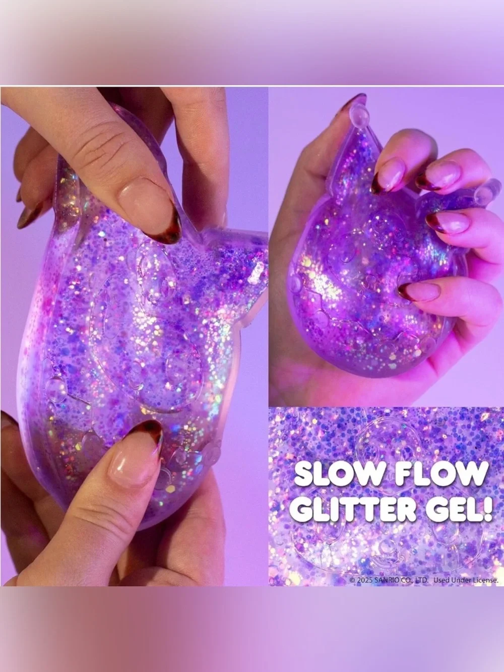 Kuromi Gelli Gels Slimy Gloop Squishi